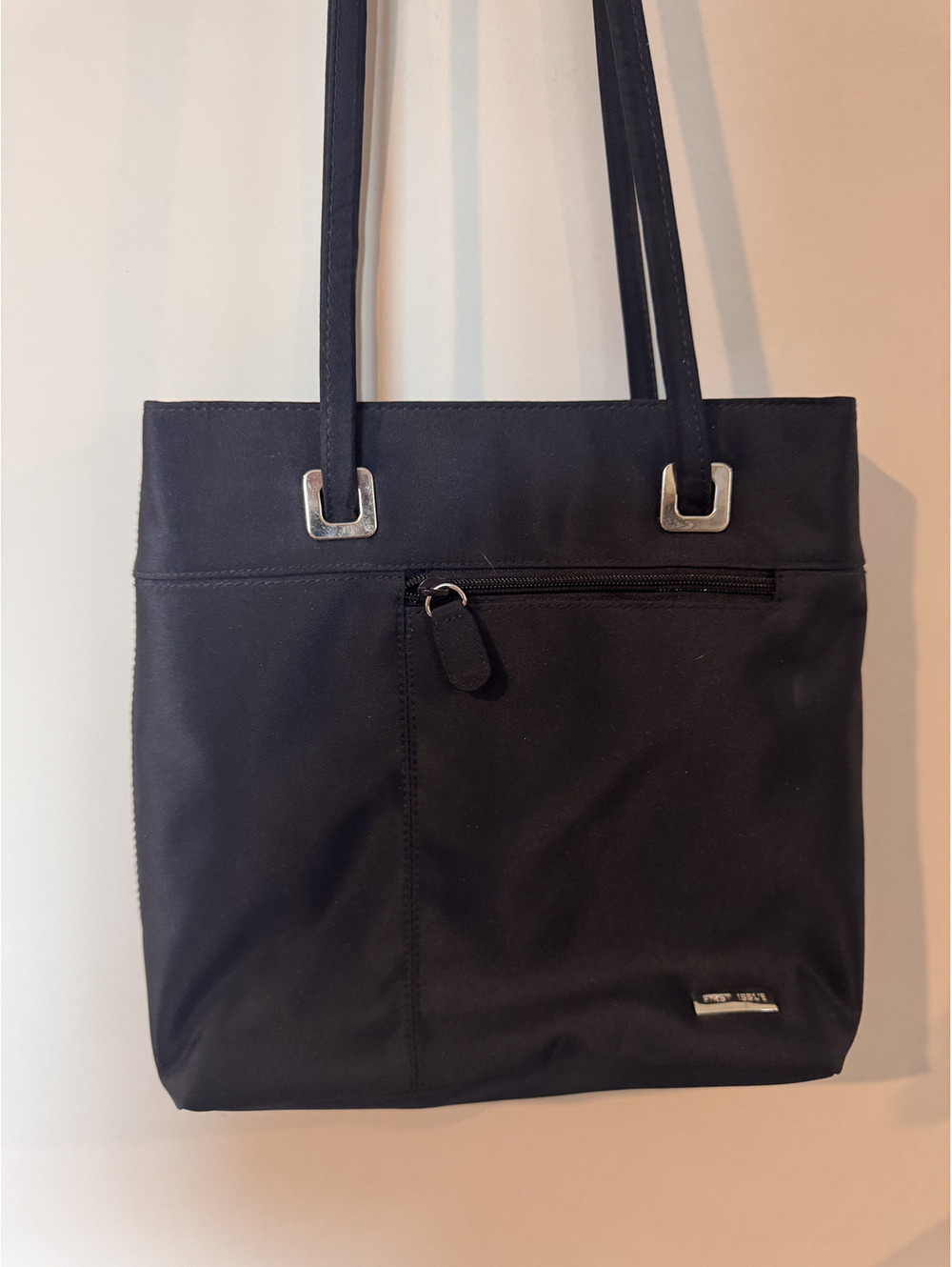 Y2K First Issue Liz Claiborne Square Nylon Shoulder Bag